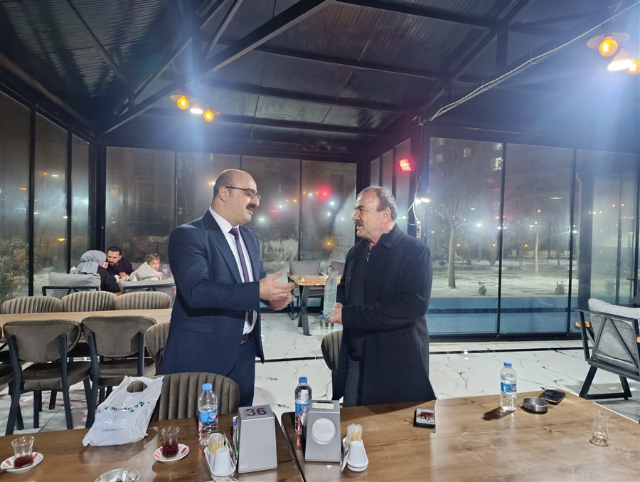 ŞUBE MÜDÜRÜ M.CEMAL DURCEYLAN'A VEDA YEMEĞİ