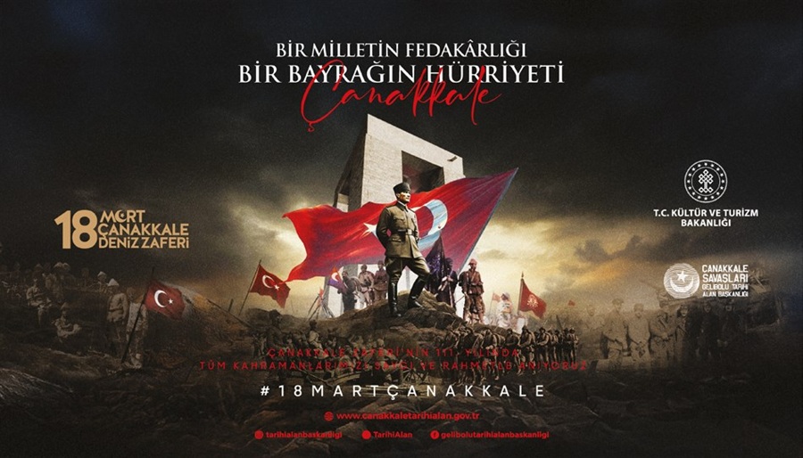 ÇANAKKALE ZAFERİNİN 111. YILI KUTLU OLSUN