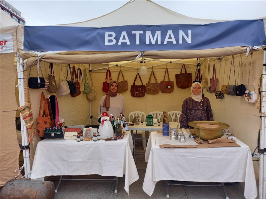 BATMANLI KADIN KOOPERATİFLERİ KIRŞEHİR FUARI’NDA